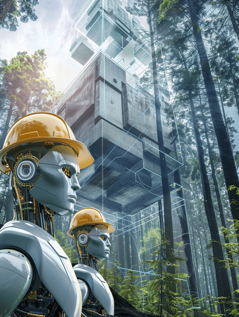 Smart Construction System Diagram